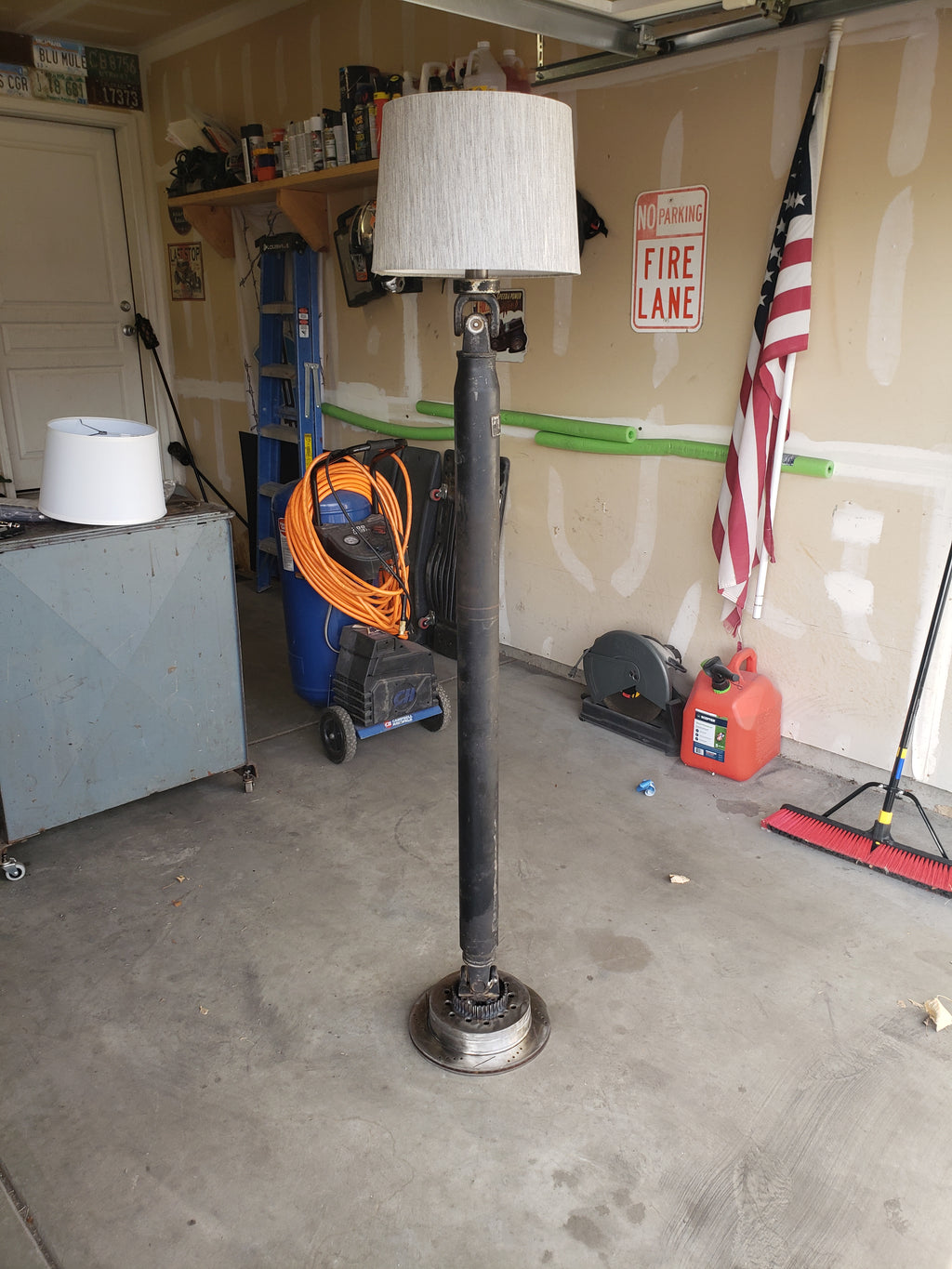 Driveshaft Floor Lamp