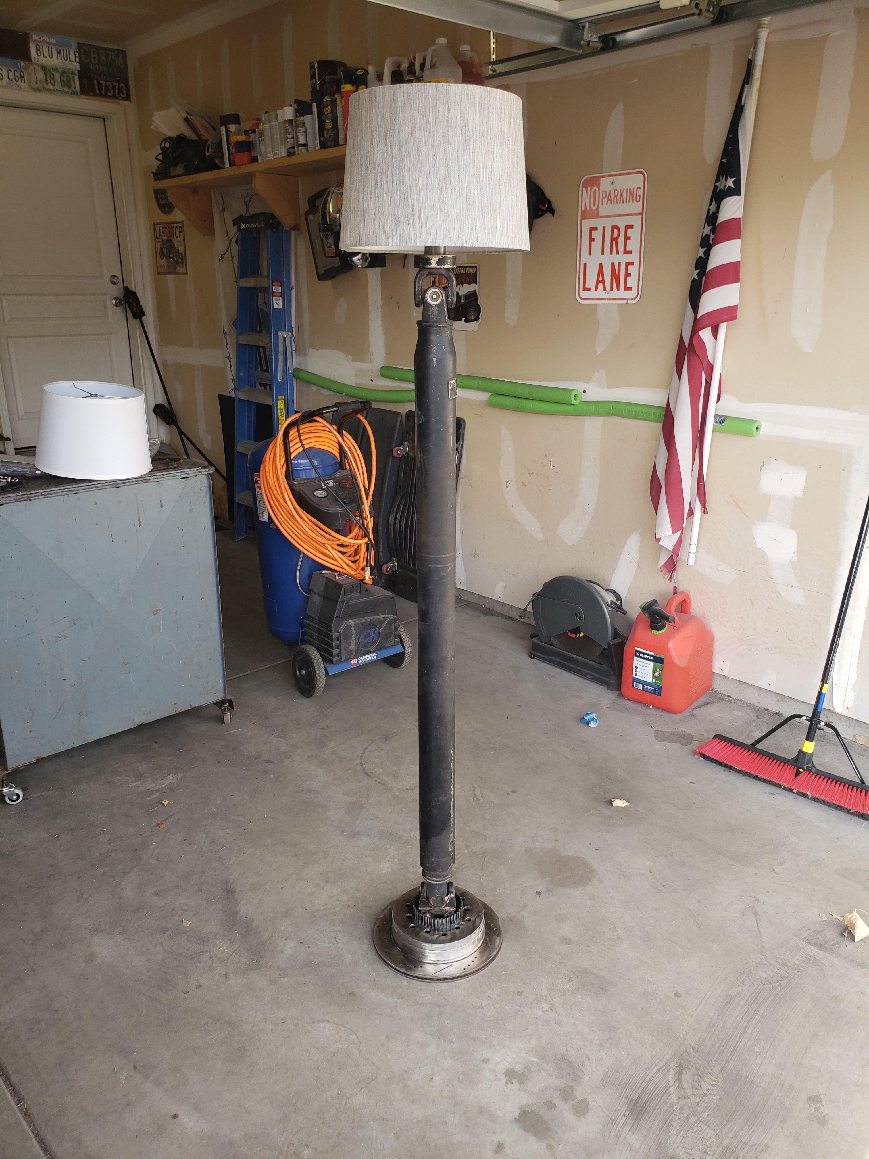 Driveshaft Floor Lamp