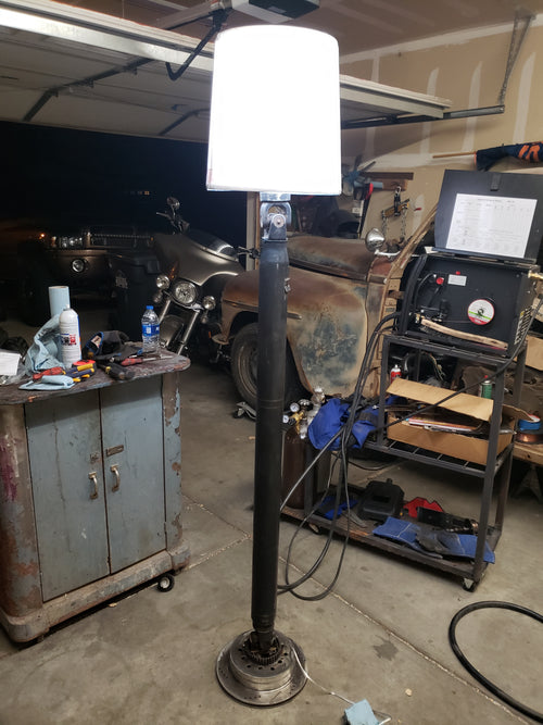 Driveshaft Floor Lamp