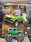 Hot Wheels Premium Boulevard #138 GREEN '75 Ford Bronco
