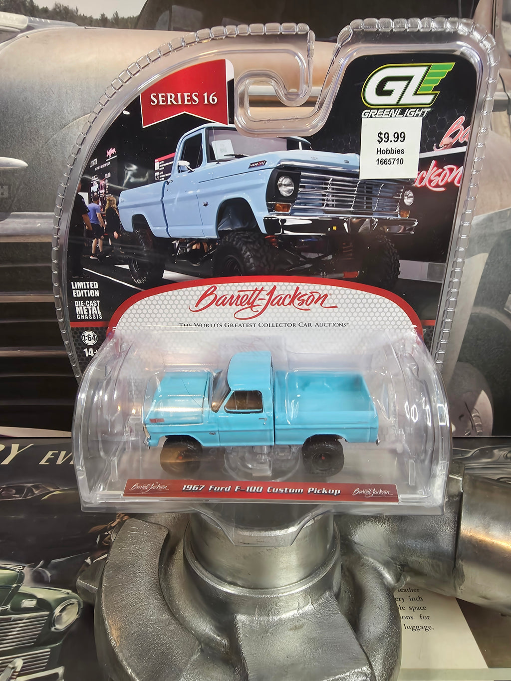 Greenlight Barrett-Jackson Series 16 1967 Ford F-100 Custom Pickup 1/64