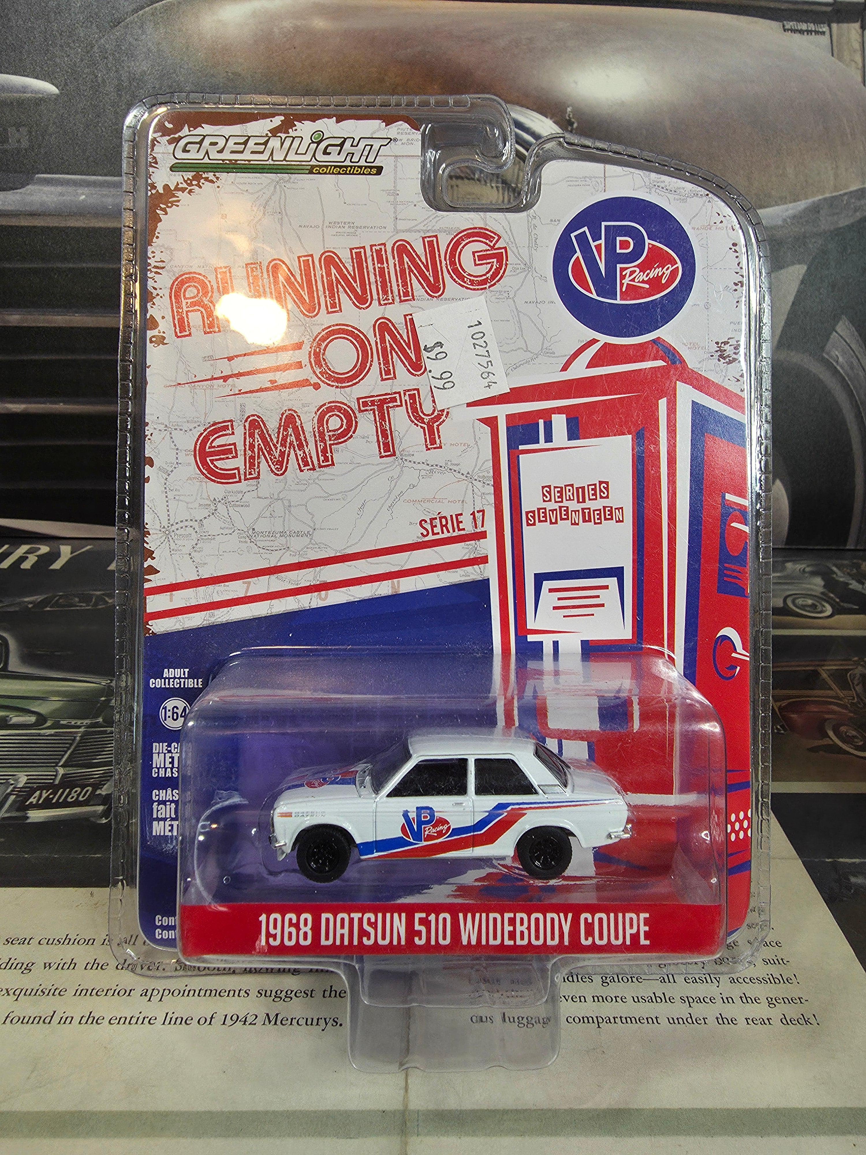 Greenlight Running on Empty 1968 Datsun 510 Widebody Coupe