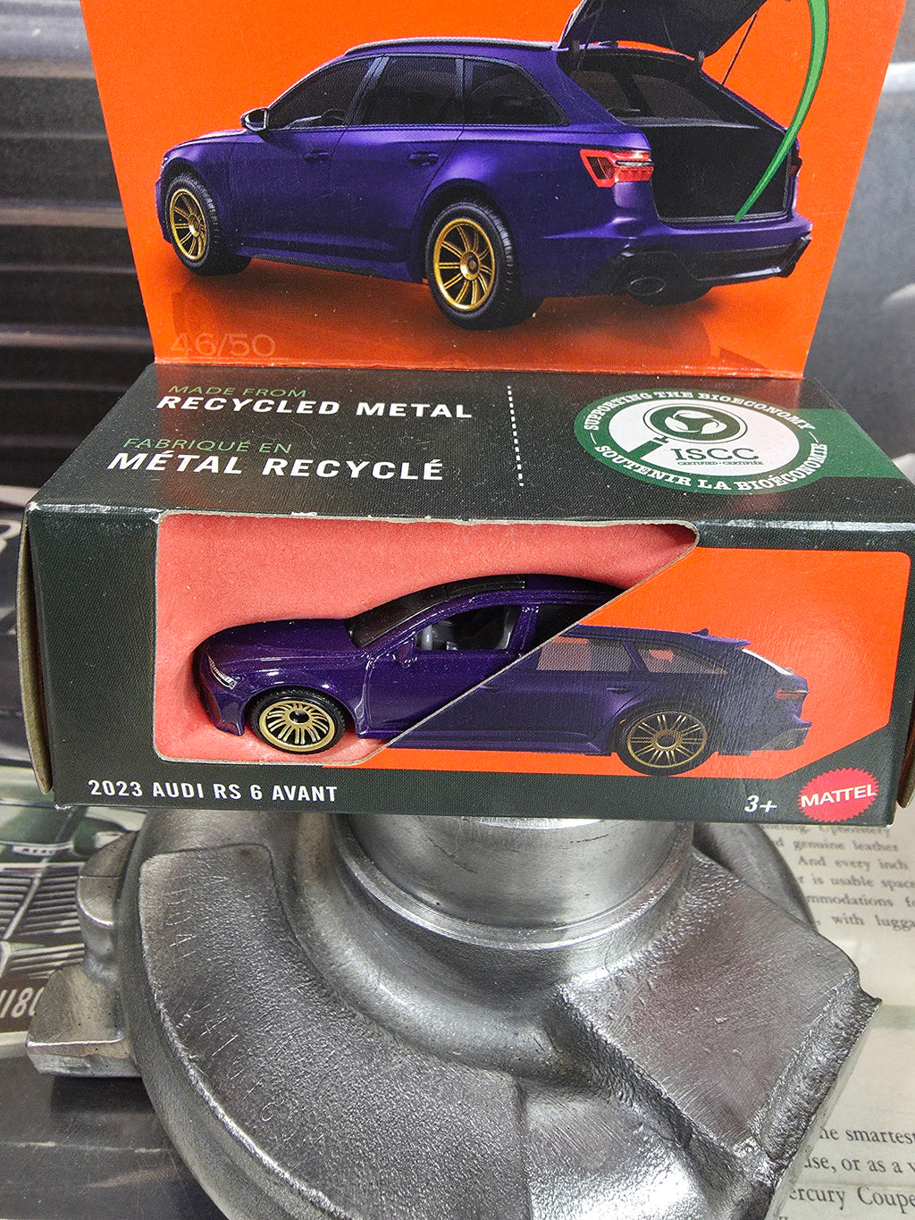 Matchbox Moving Parts 2023 Audi RS 6 Avant Purple