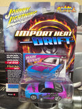 Johnny Lightning Street Frks Import Heat Drift 1990 Nissan 240SX Custom 1:64 Car