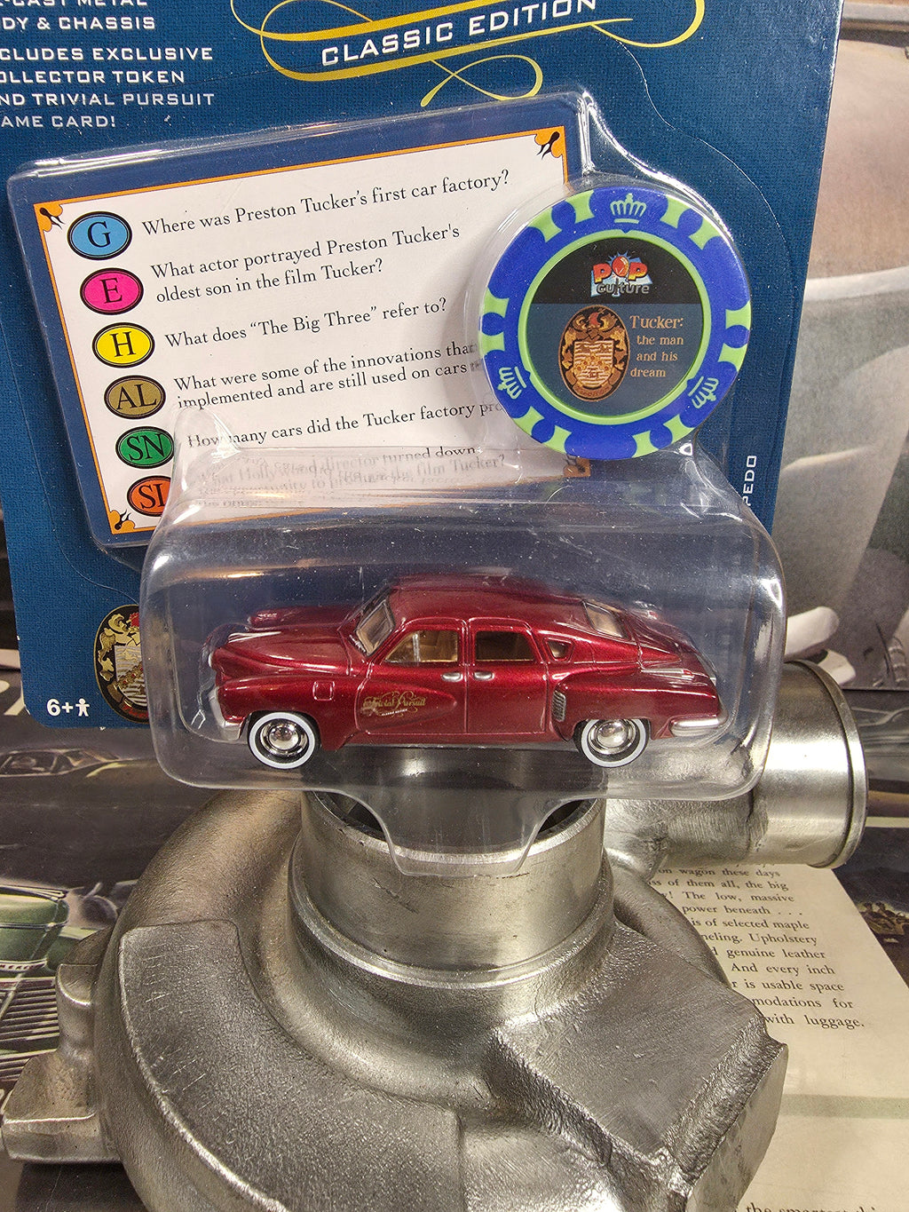 Johnny Lightning Trivia Pursuit 1948 Tucker Torpedo