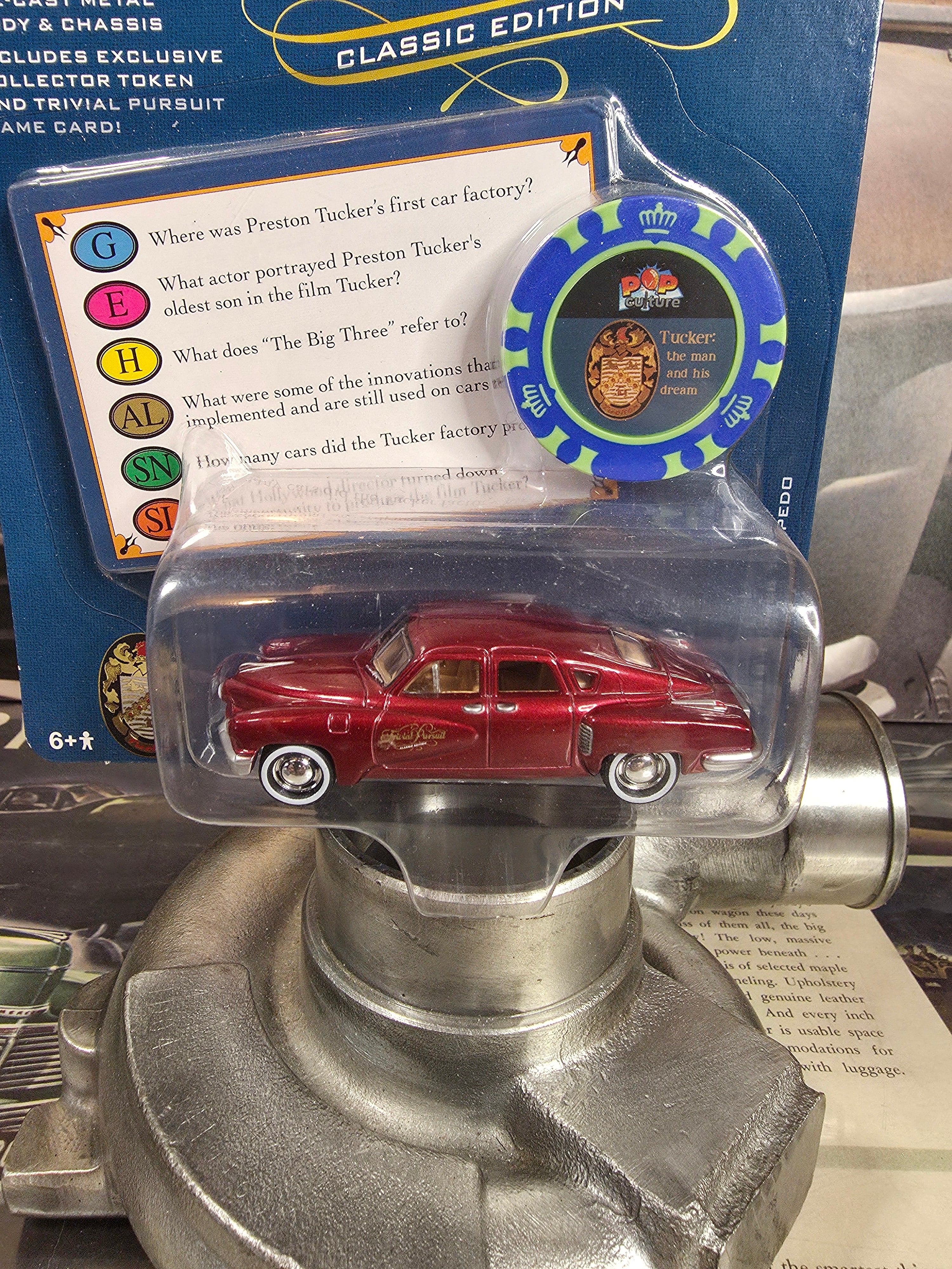 Johnny Lightning Trivia Pursuit 1948 Tucker Torpedo