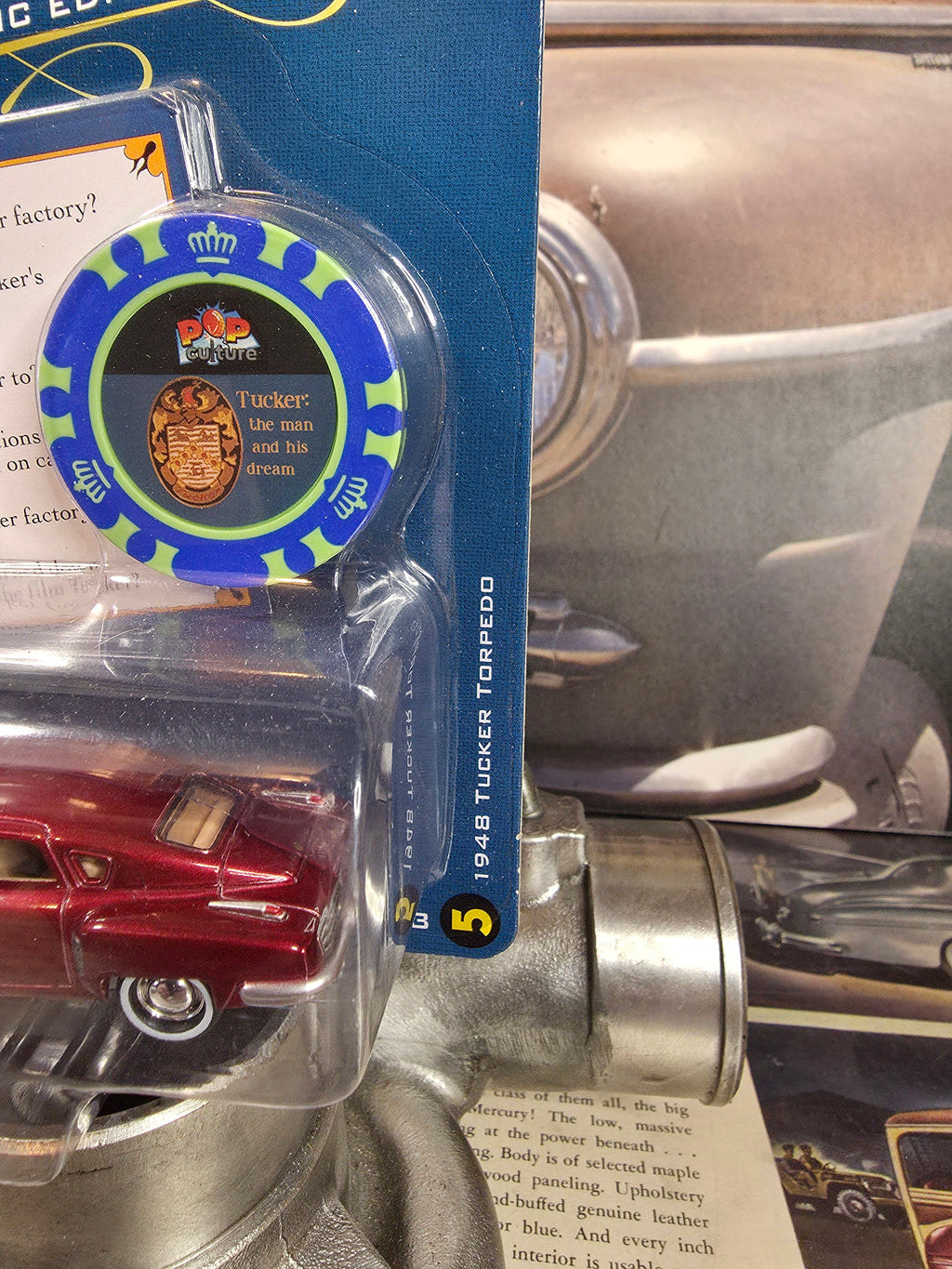 Johnny Lightning Trivia Pursuit 1948 Tucker Torpedo