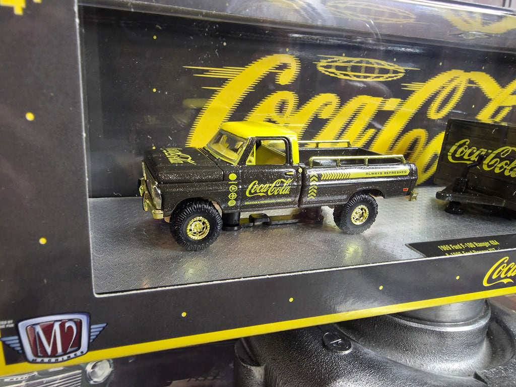 M2 Machines 1:64 Auto-Haulers 1969 Ford F-100 Ranger 4X4 & 1995 Ford Ranger XLT CHASE
