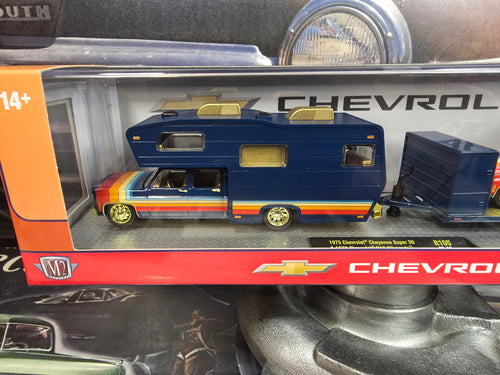 CHASE M2 Machines 1975 Cheyenne Super 30 & 1978 C10 Silverado R100