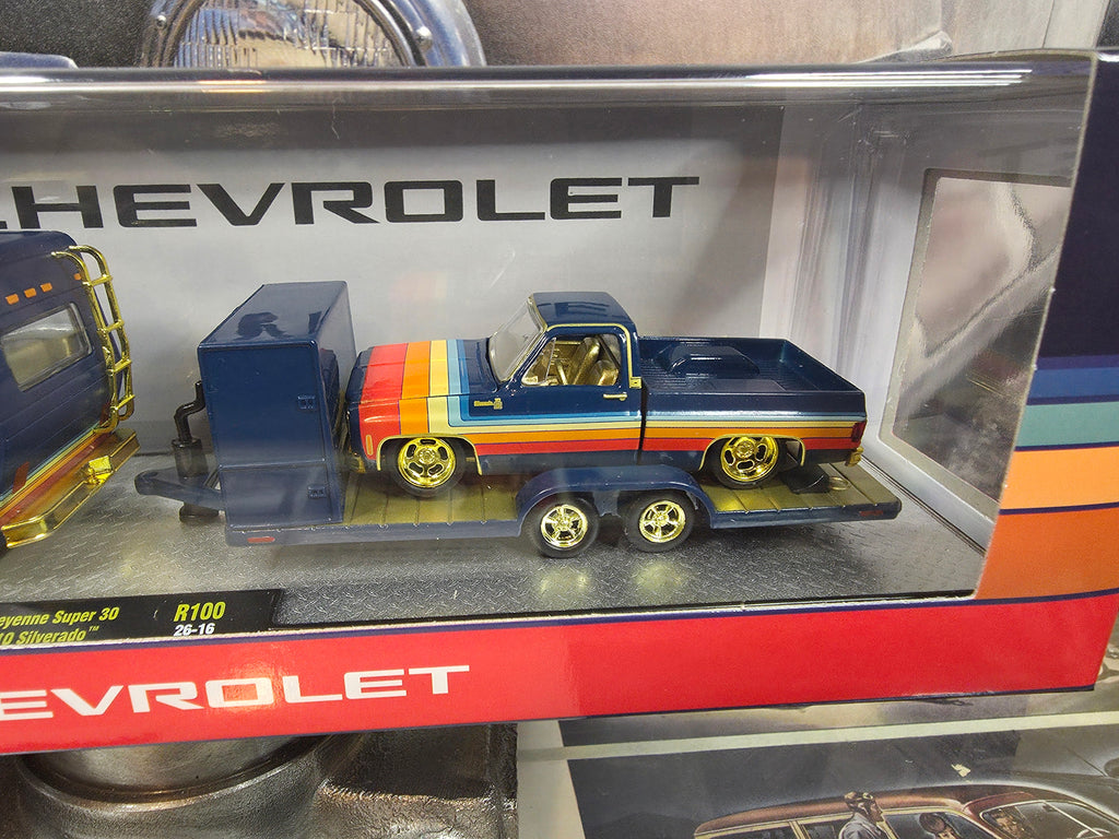 CHASE M2 Machines 1975 Cheyenne Super 30 & 1978 C10 Silverado R100