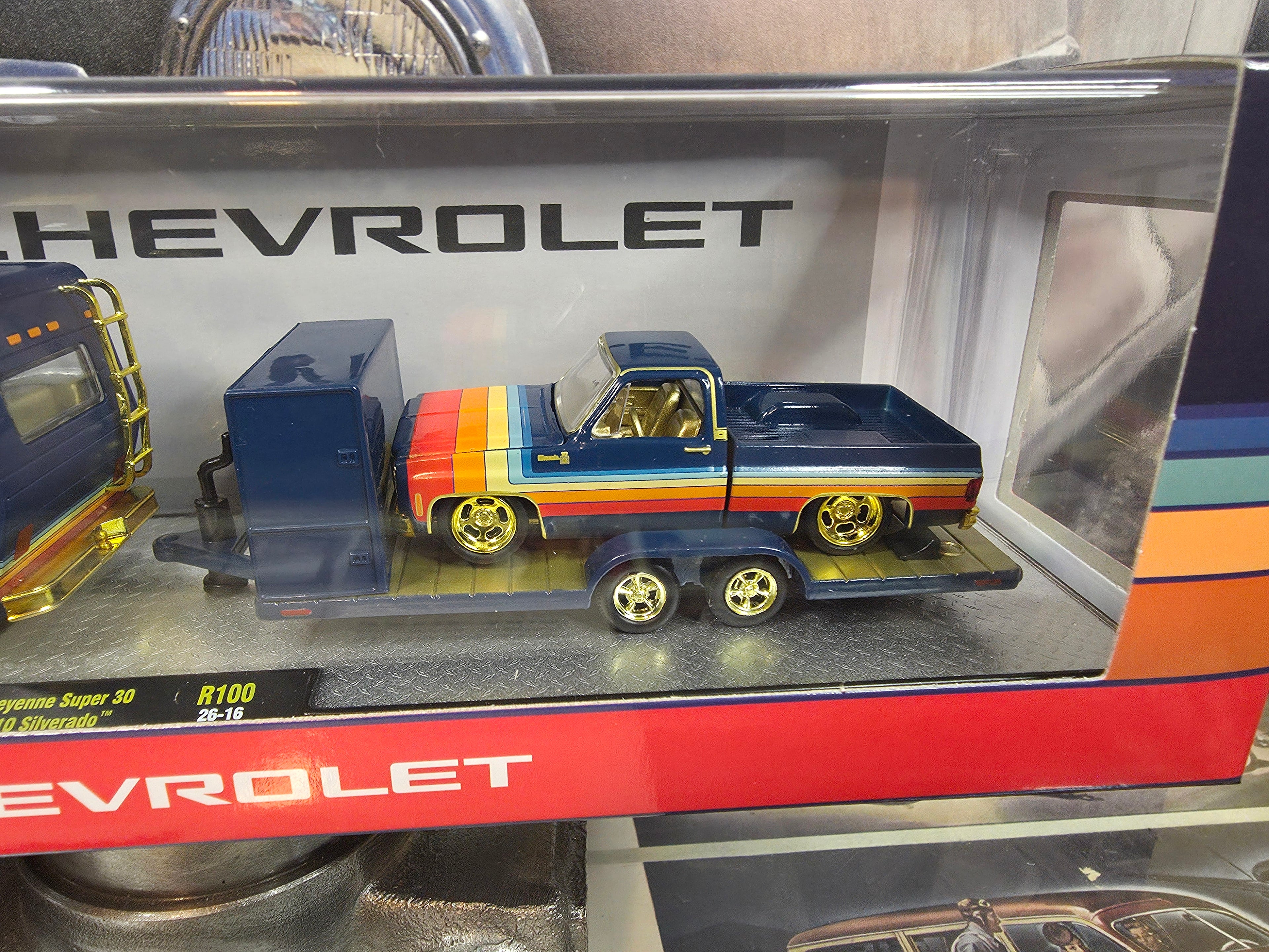 CHASE M2 Machines 1975 Cheyenne Super 30 & 1978 C10 Silverado R100