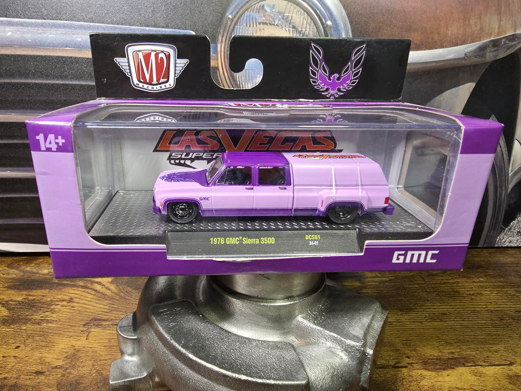 M2 Machines Las Vegas Super Convention 1976 GMC Sierra 3500