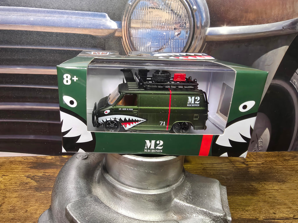 M2 Machines 1971 Chevrolet G10 Van Auto Club Box 16 RARE 1 OF 996