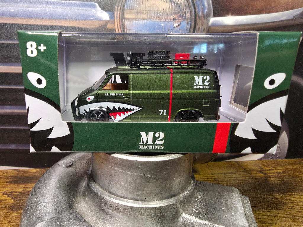 M2 Machines 1971 Chevrolet G10 Van Auto Club Box 16 RARE 1 OF 996