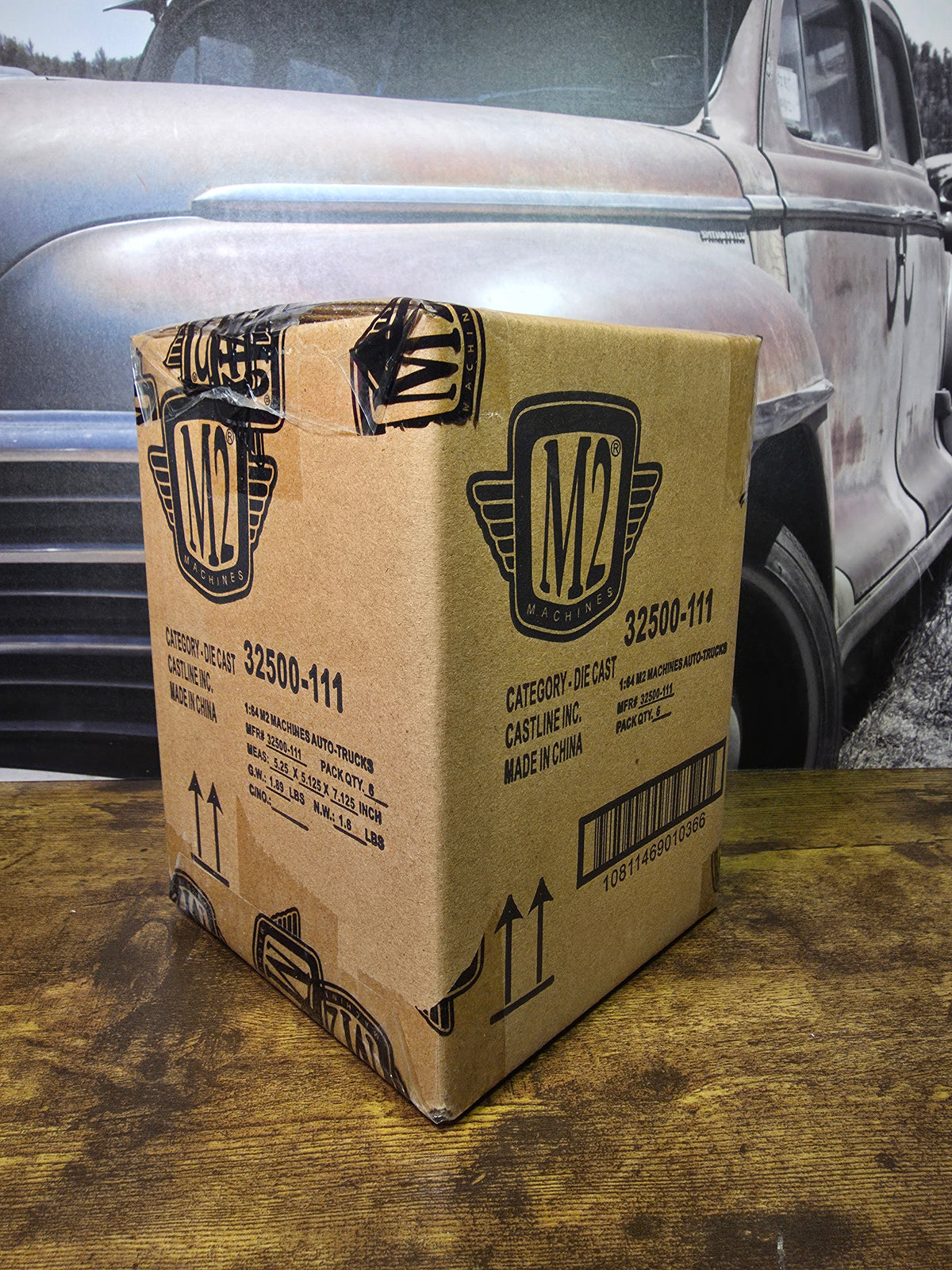 M2 Machines Set of 6 Trucks 32500-111 (SEALED CASE)
