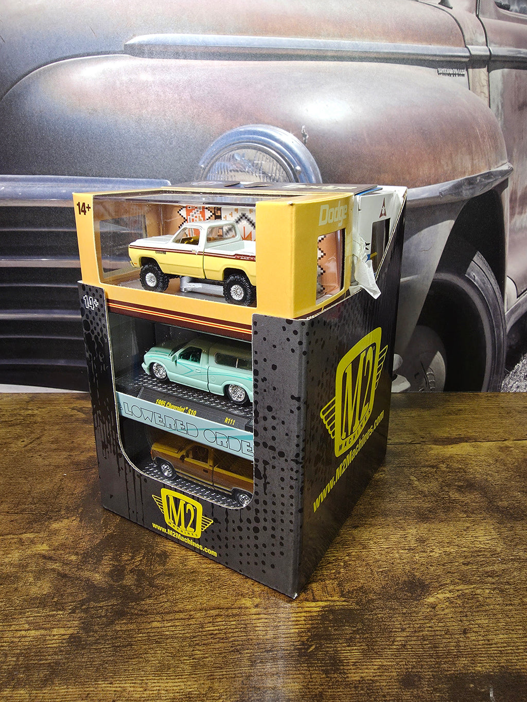 M2 Machines Set of 6 Trucks 32500-111 (SEALED CASE)