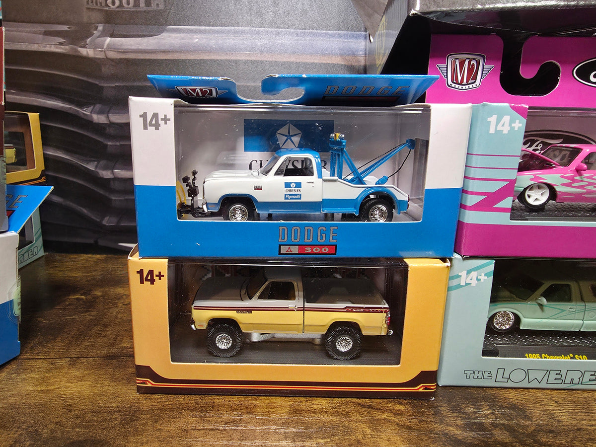 M2 Machines Set of 6 Trucks 32500-111 (SEALED CASE)
